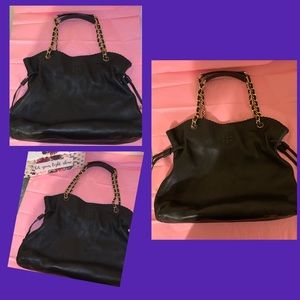 Tory Burch Pebble Leather Handbag